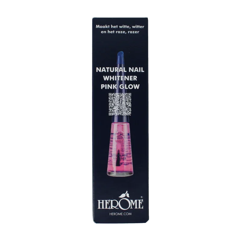 Herome Natural nail whitener pink glow 10 Milliliter