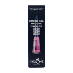 Herome Natural nail whitener pink glow 10 Milliliter