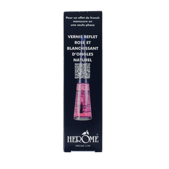 Herome Natural nail whitener pink glow 10 Milliliter