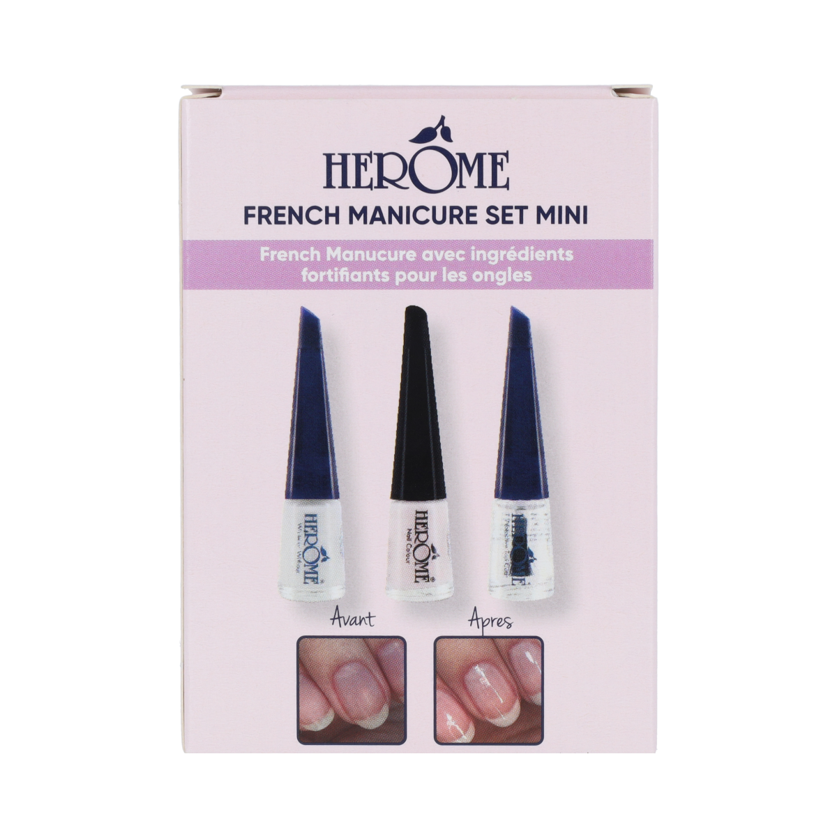Herome French manicure set mini 3 x 4 ml 1.00 Set