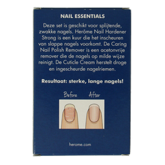 Herome Essentials set voor zwakke en splijtende nagels 1 Set