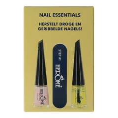 Herome Essentials set voor droge & geribbelde nagels 1 Set