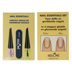 Herome Essentials set voor droge & geribbelde nagels 1 Set