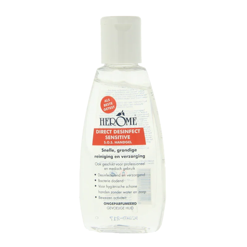 Herome Direct desinfect ongeparfumeerd sensitive 75 Milliliter