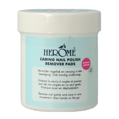 Herome Nagellak remover pads caring 100.00 Stuks
