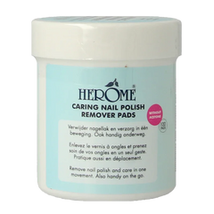 Herome Nagellak remover pads caring 100 Stuks
