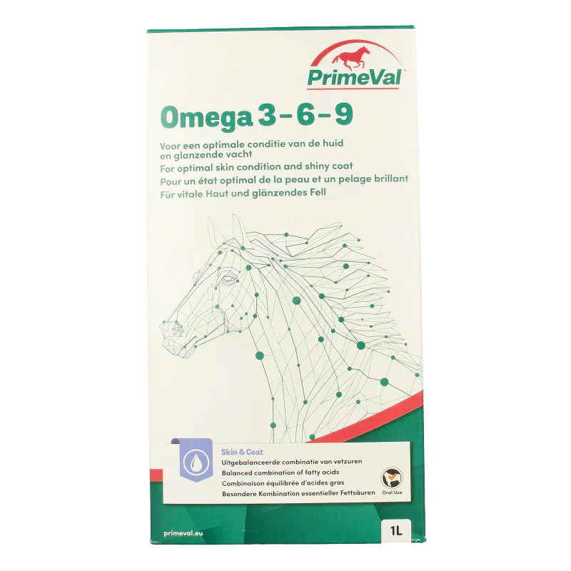 Primeval Omega 3-6-9 paard 1 Liter