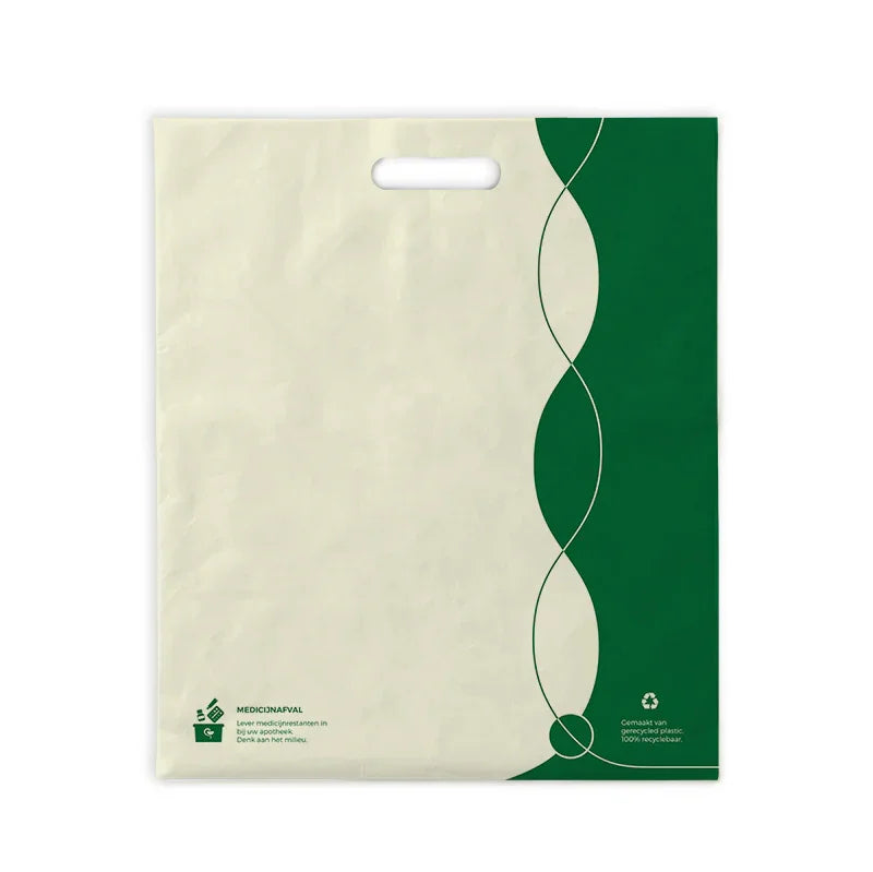 Brocacef Draagtas LDPE met handgreep 380x450 500 Stuks