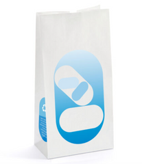 Blockland Blokbodemzak 130x80x26mm wit 1000 Stuks