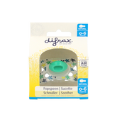 Difrax Fopspeen natural 0-6 maanden assorti 1 Stuks