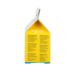 Difrax Fopspeen natural 6+ maanden met ring 1.00 Stuks