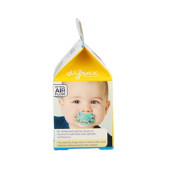 Difrax Fopspeen natural 6+ maanden met ring 1 Stuks