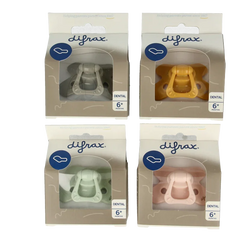 Difrax Fopspeen dental 6+ maanden met ring 1 Stuks
