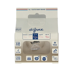 Difrax Fopspeen dental 6+ maanden met ring 1 Stuks
