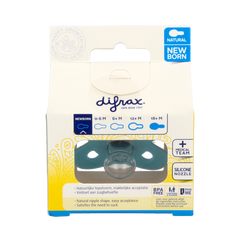 Difrax Fopspeen natural newborn 1.00 Stuks