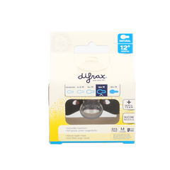 Difrax Fopspeen natural 12+ maanden 1 Stuks