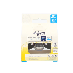 Difrax Fopspeen natural 12+ maanden 1 Stuks