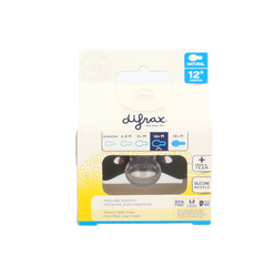 Difrax Fopspeen natural 12+ maanden 1.00 Stuks