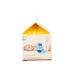 Difrax Flesspeen soft breed small 2 Stuks