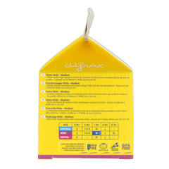 Difrax Flesspeen soft breed medium 2 Stuks