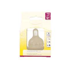 Difrax Flesspeen soft breed 1-2-3 2 Stuks