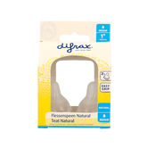 Difrax Flesspeen medium natural 2.00 Stuks