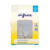 Difrax Flesspeen small 0+ natural 2 Stuks