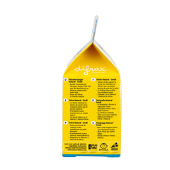 Difrax Flesspeen small 0+ natural 2 Stuks