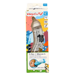Difrax S-fles 250ml Woezel & Pip 1.00 Stuks