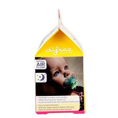 Difrax Fopspeen dental 12+ maanden glow in the dark 1 Stuks