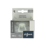 Difrax Fopspeen dental 18+ glow in the dark 1 Stuks