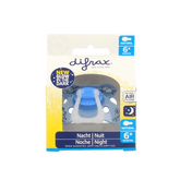 Difrax Fopspeen natural 6+ maanden nacht 1 Stuks