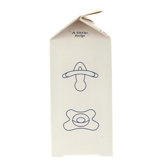 Difrax Siliconen fopspeen natural assorti 0-6 maanden 2 Stuks