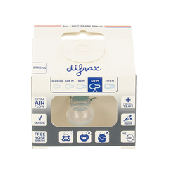 Difrax Fopspeen natural 12+ maanden ocean 1 Stuks