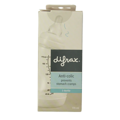 Difrax S-Fles natural creme 170ml 1 Stuks