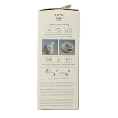 Difrax S-Fles natural creme 170ml 1 Stuks