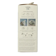 Difrax S-Fles natural creme 170ml 1 Stuks