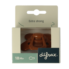 Difrax Fopspeen natural 18+ maanden assorti 1.00 Stuks