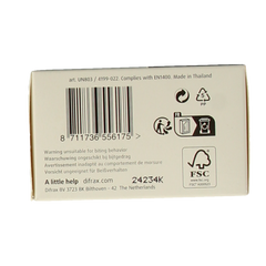 Difrax Fopspeen natural 18+ maanden assorti 1 Stuks