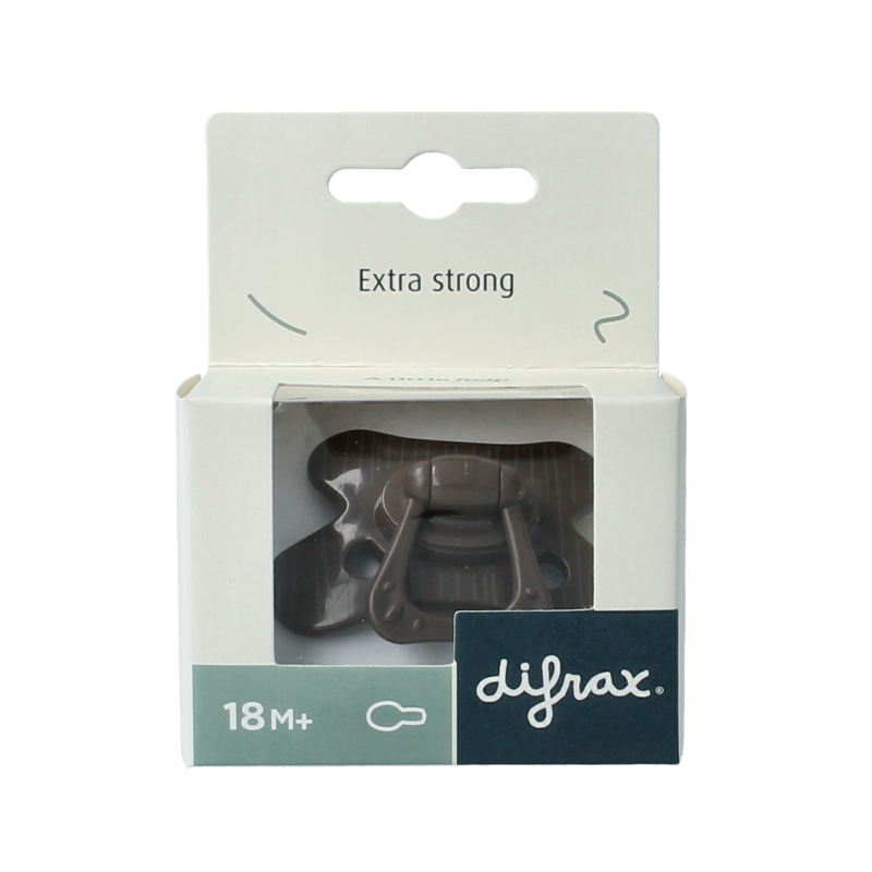 Difrax Fopspeen 18+ maanden natural 1.00 Stuks