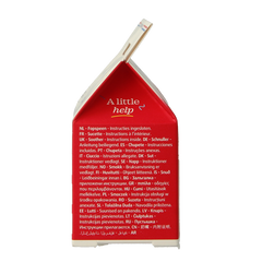 Difrax Fopspeen natural I love 0-6 maanden assorti 1 Stuks