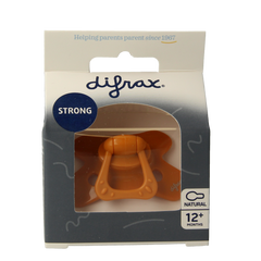 Difrax Fopspeen natural 12+ maanden assorti 1.00 Stuks