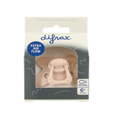 Difrax Fopspeen natural 6+ maanden assorti 1 Stuks