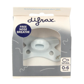 Difrax Fopspeen natural 0-6 maanden assorti 1 Stuks