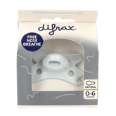 Difrax Fopspeen natural 0-6 maanden assorti 1 Stuks