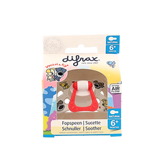 Difrax Fopspeen natural 6+ maanden Woezel & Pip 1 Stuks