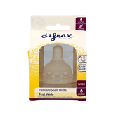 Difrax Flesspeen soft breed large 2 Stuks