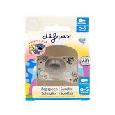 Difrax Fopspeen natural 0-6 maanden Woezel & Pip 1 Stuks