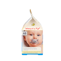 Difrax Fopspeen natural 0-6 maanden Woezel & Pip 1 Stuks