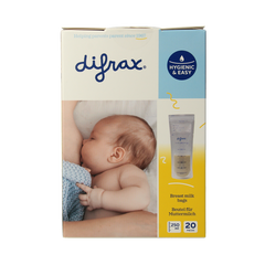 Difrax Moedermelk bewaarzakjes BtoB 20.00 Stuks
